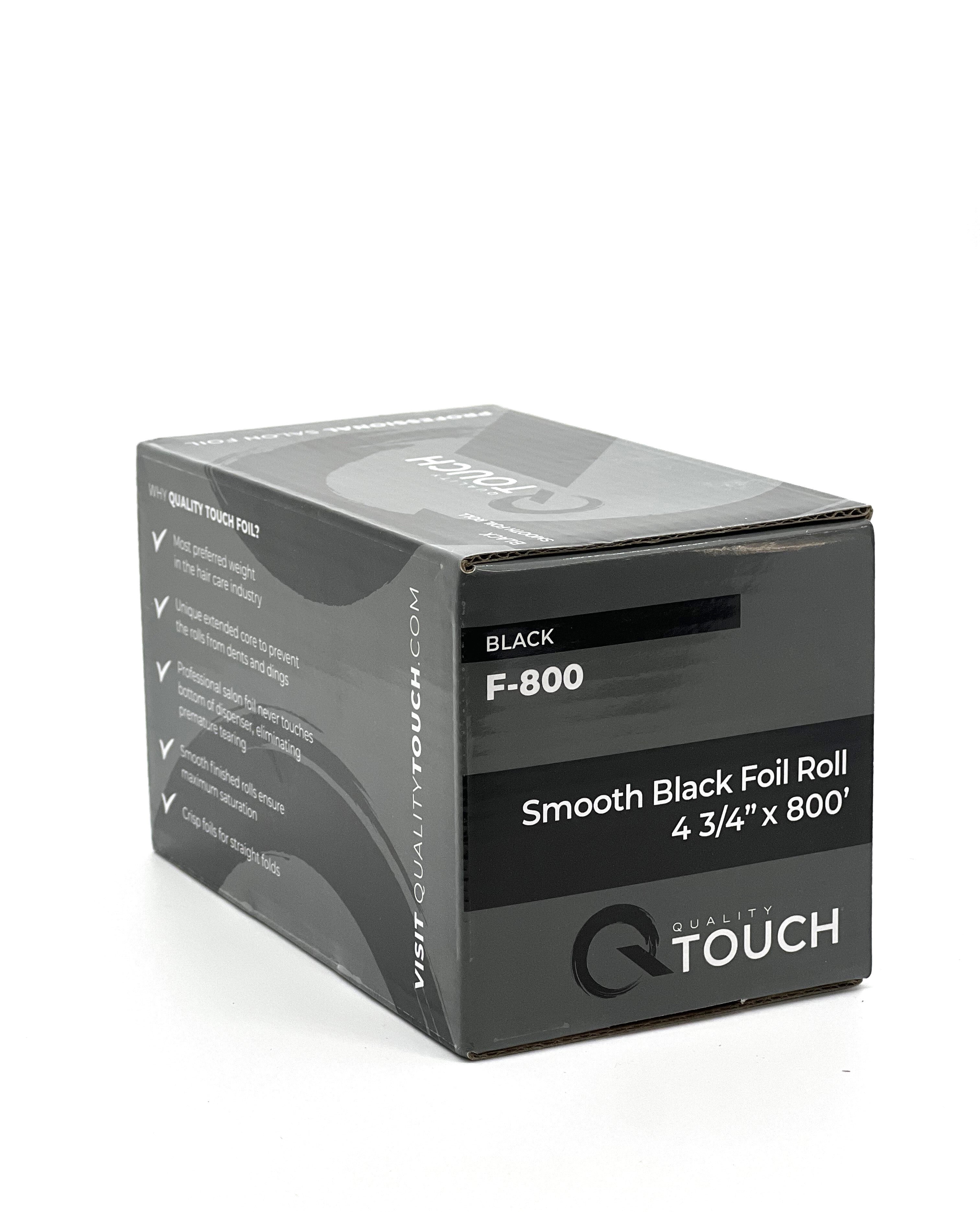 Professional Highlighting Foil for Hairstylists - Black  | #1 Rolled Foil from Quality Touch