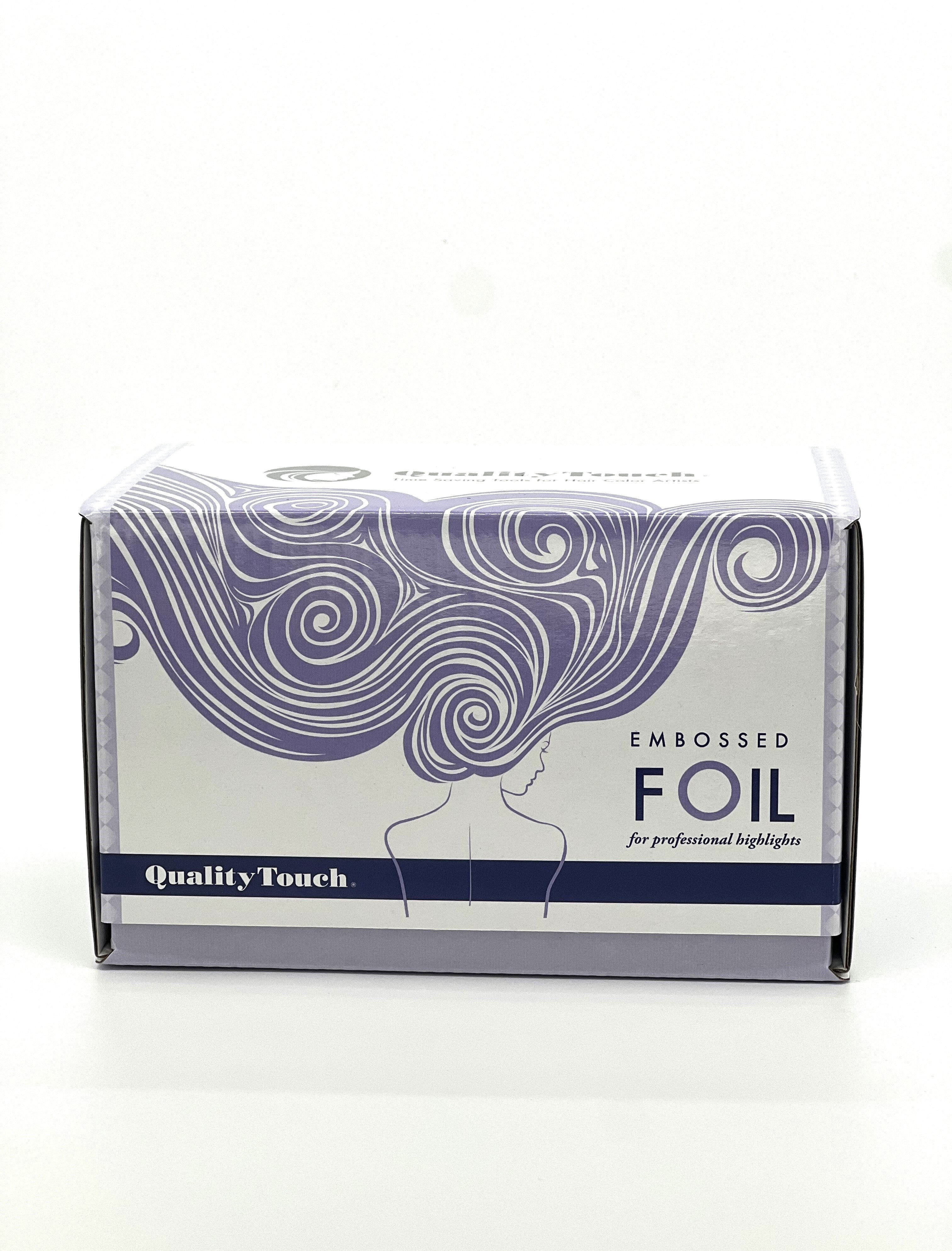 Textured Peritwinkle Rolled Foil 250ft | Quality Touch | Shop Colored and Patterned Foil
