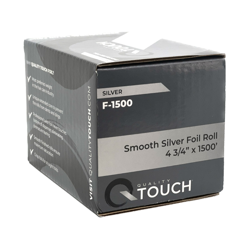 JUMBO Rolled Silver Smooth Highlighting Foil for Hairstylists  | Quality Touch