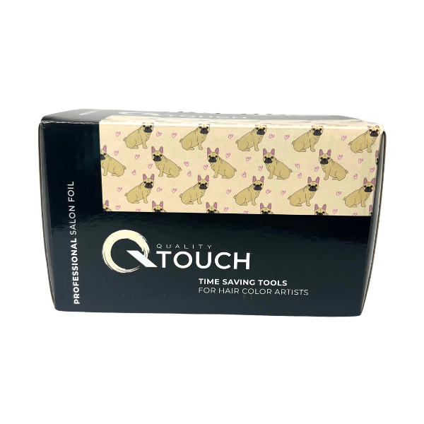 Pardon My Frenchie Patterned Embossed Foil