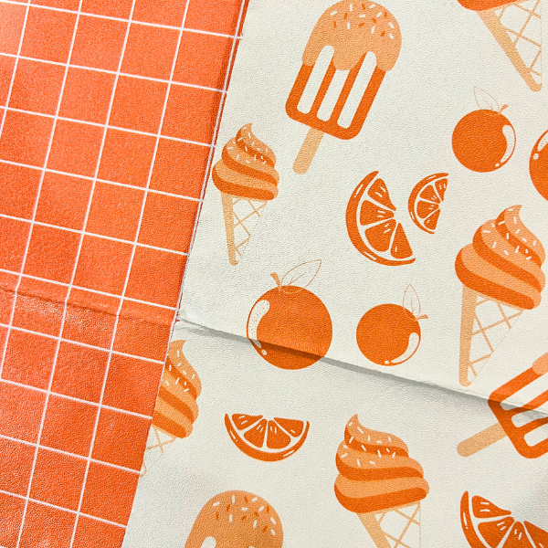 Livin' the Dreamsicle Patterned Pop-Up Foil