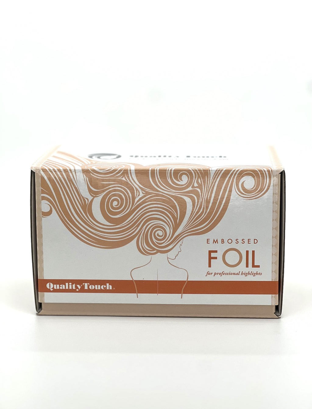 Textured Peach Please Rolled Foil 250ft | Quality Touch | Shop Colored and Patterned Foils