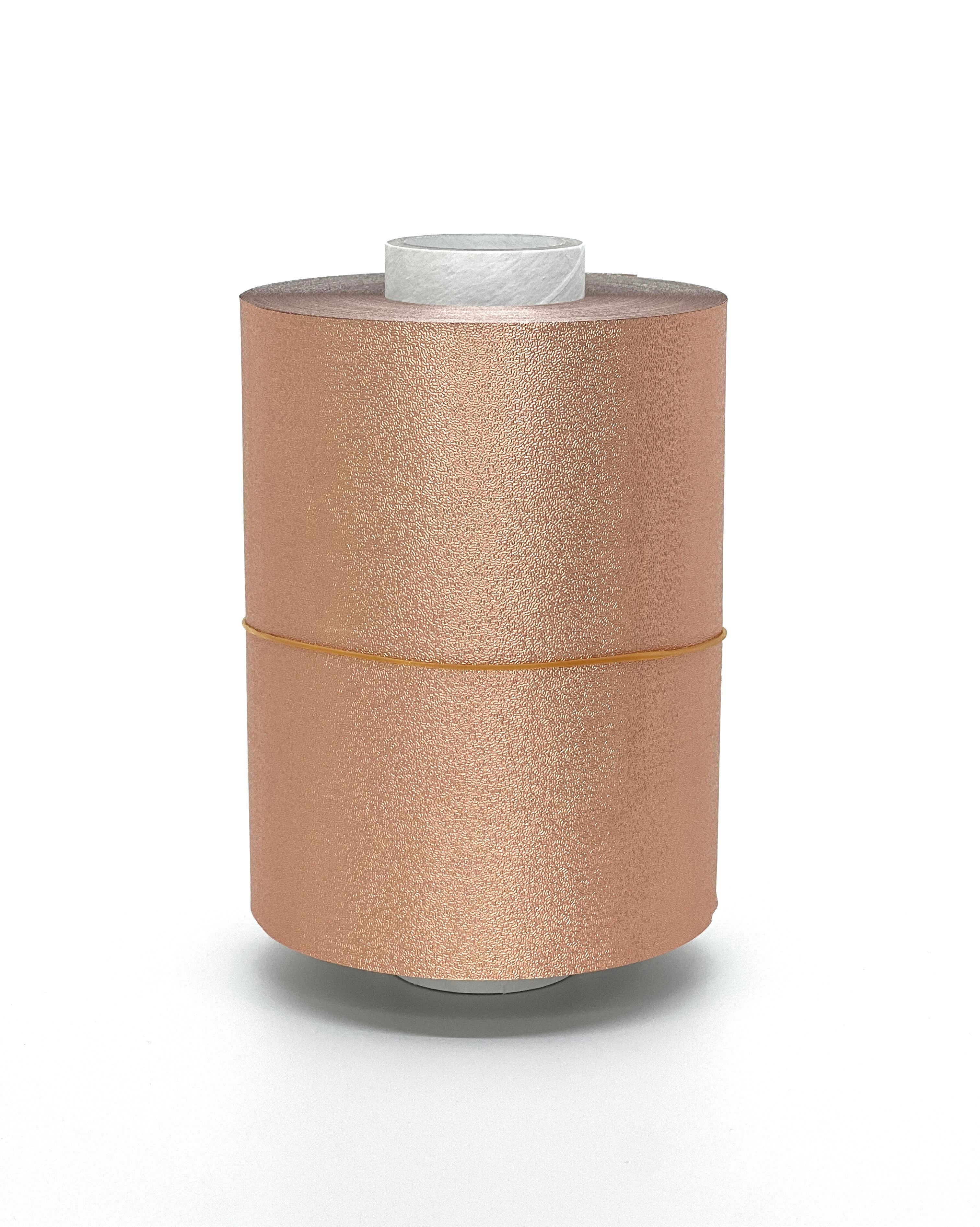 Textured Peach Please Rolled Foil 250ft | Quality Touch | Shop Colored and Patterned Foils