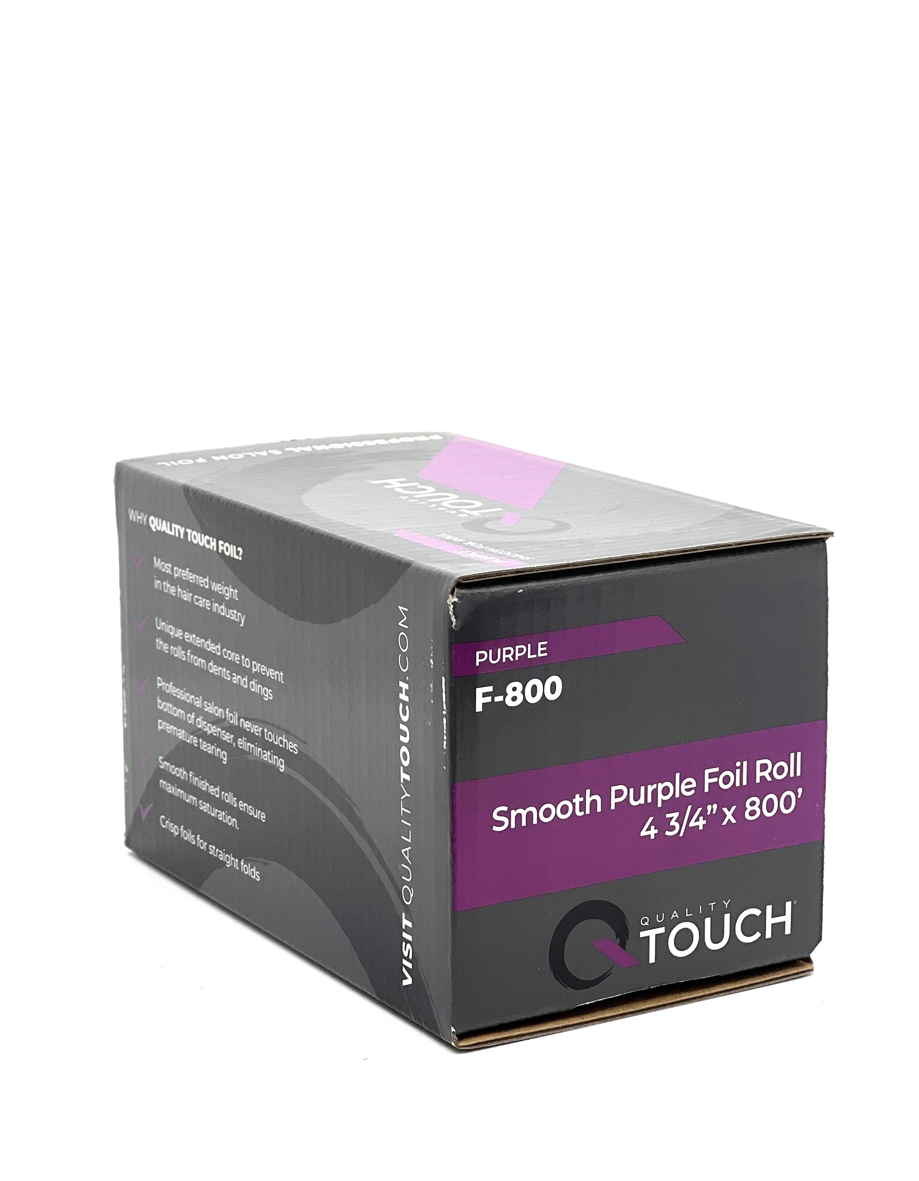 Professional Highlighting Foil for Hairstylists - Purple | #1 Rolled Foil from Quality Touch
