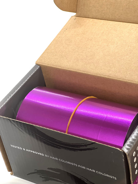 Professional Highlighting Foil for Hairstylists - Purple | #1 Rolled Foil from Quality Touch