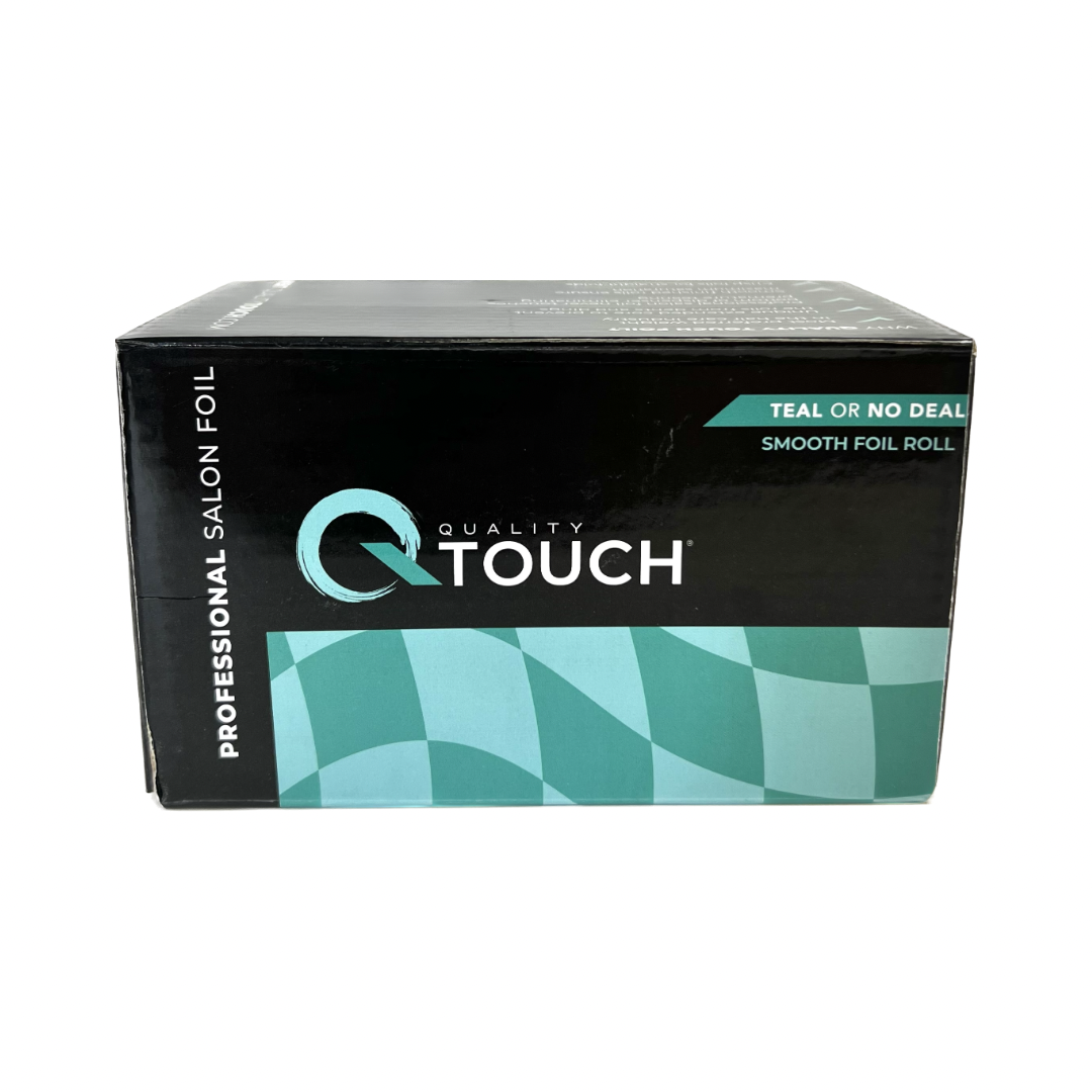 Patterned Highlighting Foil for Hairstylists - Teal or No Deal | #1 Rolled Foil from Quality Touch